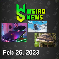 Weird News | MASSIVE LAPTOP, FUNGUS-BASED PLASTIC, ELECTRIC HELICOPTER and MORE!