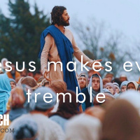 Jesus makes evil tremble