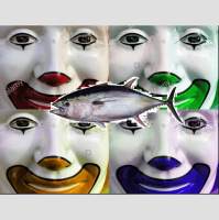 Four Clowns and a Tuna Sponge