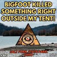 It was Killing Something Right Outside my Tent at Salt Fork!