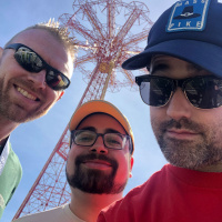 Coney Island With Flock