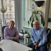 Roger Lewis, Chairman of Cardiff Airport - Carwyn Meets