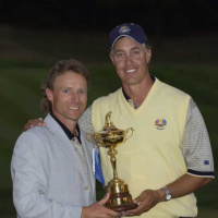 Russ Holden, Founder of Caddy for a Cure, and former Caddy for Bernhard Langer, Joins Me on Next on the Tee Golf Podcast