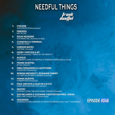 Frank Dueffel Pres. Needful Things