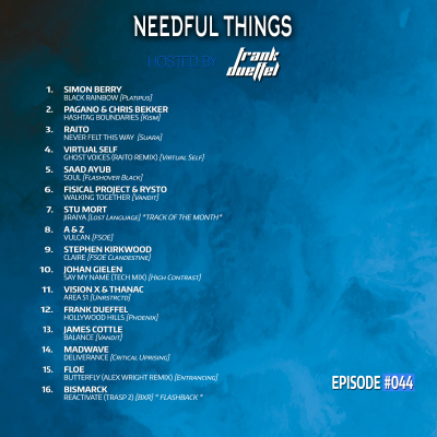 Frank Dueffel Pres. Needful Things
