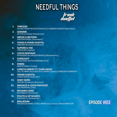 Frank Dueffel Pres. Needful Things