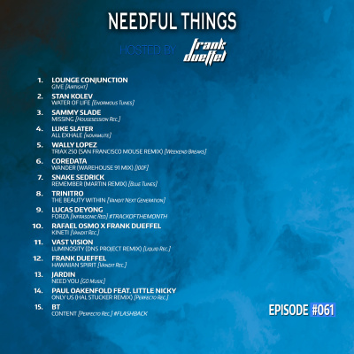 Frank Dueffel Pres. Needful Things