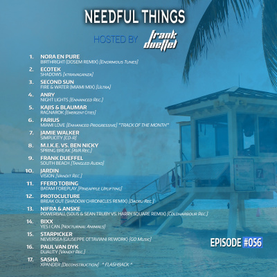 Frank Dueffel Pres. Needful Things