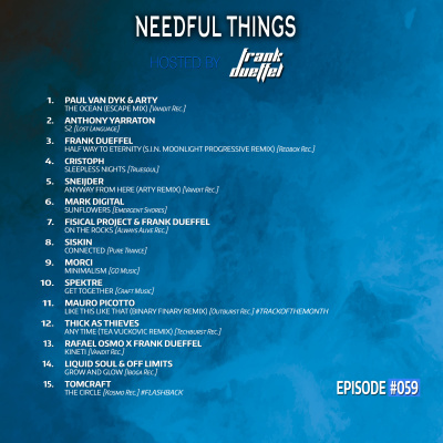 Frank Dueffel Pres. Needful Things