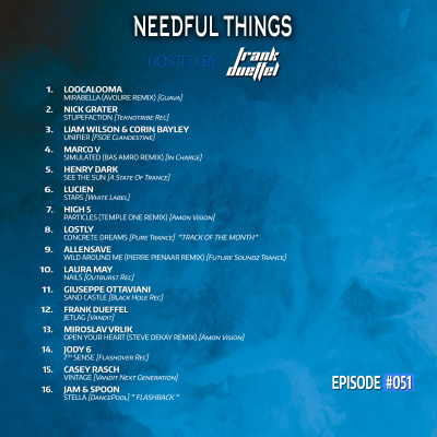 Frank Dueffel Pres. Needful Things