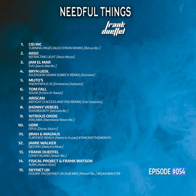 Frank Dueffel Pres. Needful Things