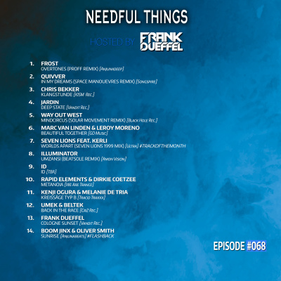 Frank Dueffel Pres. Needful Things