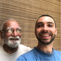 Meeting the Gandhi Actor amp a Traveling Artist (Rajen)