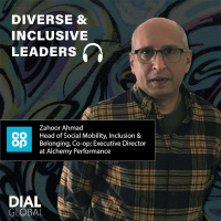 Zahoor Ahmad, Head of Social Mobility, Inclusion and Belonging at Coop on How to elevate the narrative around DI to drive change