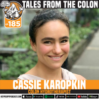 EP 185: Tales from the colon and LAXATIVE ADDICTION with Cassie Karopkin