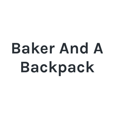 Baker And A Backpack