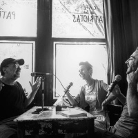 Pedro Saborido en el radiocafé de Maldita Suerte