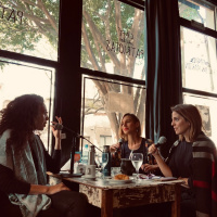 Paula Maffia en el radiocafé de #MalditaSuerte