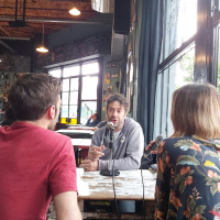 Palo Pandolfo en el radiocafé de #MalditaSuerte