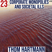#23 - Corporate Monopolies and Societys Ills with Thom Hartmann