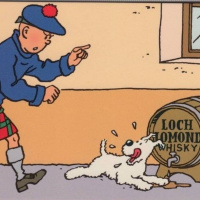 Las Aventuras de Tintín - La Isla Negra - El Monstruo del Castillo de Ben More- Loch Lomond y el Doctor Müller