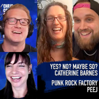 Episode 908: Actor/Playwright Catherine Barnes, Band Punk Rock Factory