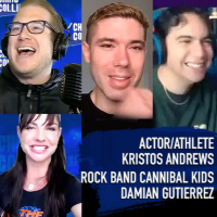 Episode 1103: Emmy Winning Actor and X-Games Gold Medalist - Kristos Andrews and Miami Alternative Rock Band - Cannibal Kids