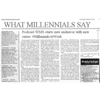 Episode 04 - #MillennialsAtWork - Journalist
