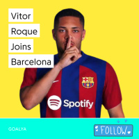 Vitor Roque Joins Barcelona | Blaugrana
