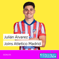 Julián Álvarez Joins Atletico Madrid | Colchoneros 