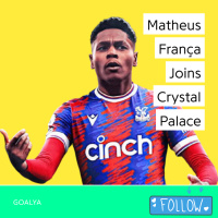 Matheus França Joins Crystal Palace | The Eagles