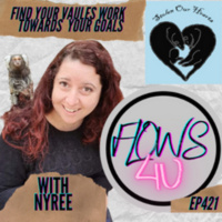 Find your values work towards your goals Nyree Whittaker 