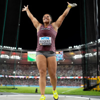 26. Camryn Rogers - World Champion, Olympian, NCAA record holder.