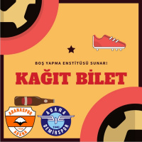 Kağıt Bilet - Adana Demirspor - Adanaspor Özel
