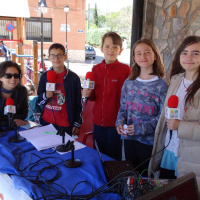 Mini Feria del Libro Pelayos de la Presa, entrevista a Elena Moreno