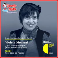 Violeta Monreal nos habla de su actividad en La Noche de los Libros