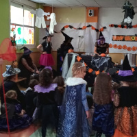 Menudo Castillo 397, celebrando Halloween en el CEIP San Martín de Tours