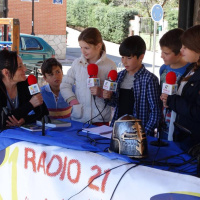 Mini Feria del Libro Pelayos de la Presa, entrevista a Adriana García