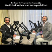 EyePod - 79 - Dr. Emad förklarar varför du ska välja medicinsk retina som sub-specialitet