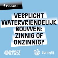 Springtij Special 13 - Verplicht watervriendelijk bouwen: Zinnig of Onzinnig?