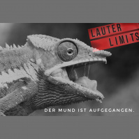 Der Mund ist aufgegangen