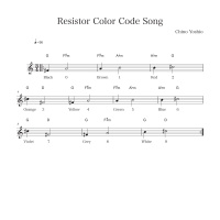 Resistor Color Code Song