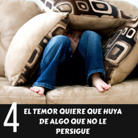 Gema #4 El temor quiere que huya de algo que no le persigue.