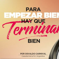 Día 3/7 Para Empezar Bien, Hay Que Terminar Bien