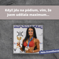 Když jdu na pódium, vím, že jsem udělala maximum… | Ft. Péťa Zvoníčková