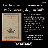 Los hermanos incestuosos (Donis y su hermana) de Pedro Páramo de Juan Rulfo