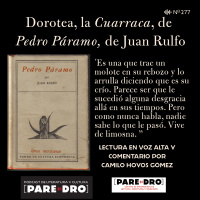Dorotea, la Cuarraca, de Pedro Páramo de Juan Rulfo
