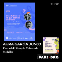 Aura García Junco, Fiesta del Libro de Medellín 2024