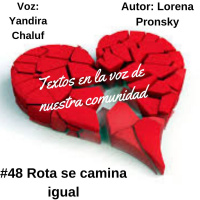 #048 Rota se camina Igual Lorena Pronsky| Textos en la voz de nuestra comunidad