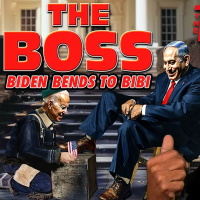 THE BOSS - BIDEN BENDS TO BIBI